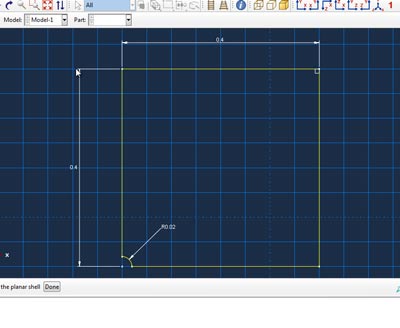 آموزش محاسبه تنش صفحه ای ورق ها در نرم افزار آباکوس